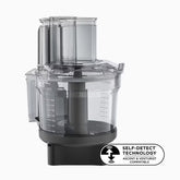 12-Cup Food Processor Attachment with SELF-DETECT®