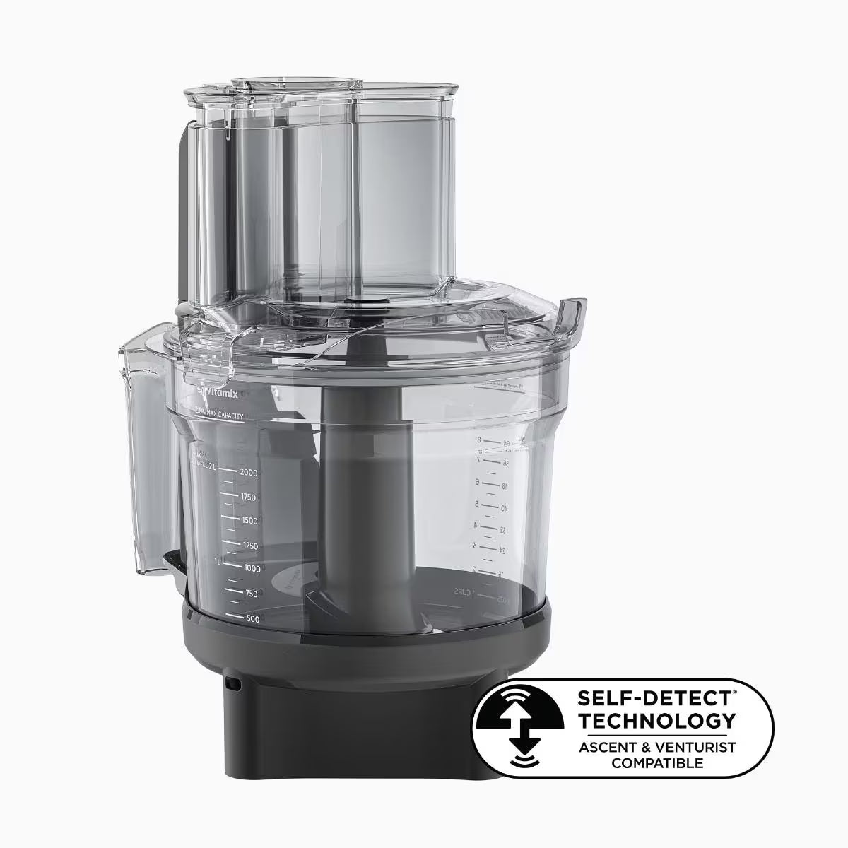 12-Cup Food Processor Attachment with SELF-DETECT®