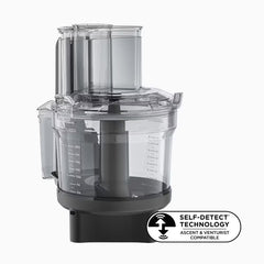 12-Cup Food Processor Attachment with SELF-DETECT®